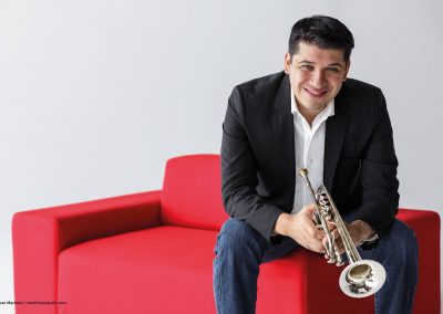 Pacho Flores, trumpet