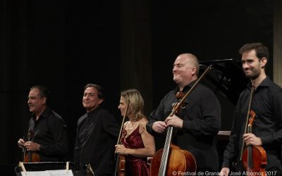 Gran éxito del Cuarteto Bretón y Ludmil Angelov en Granada