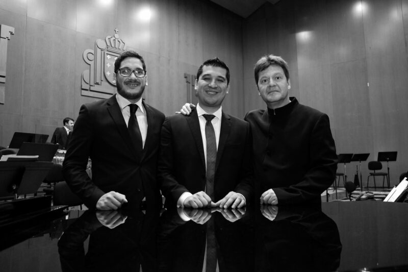 Hernández-Silva, Flores and Rondón with the Arctic Philharmonic