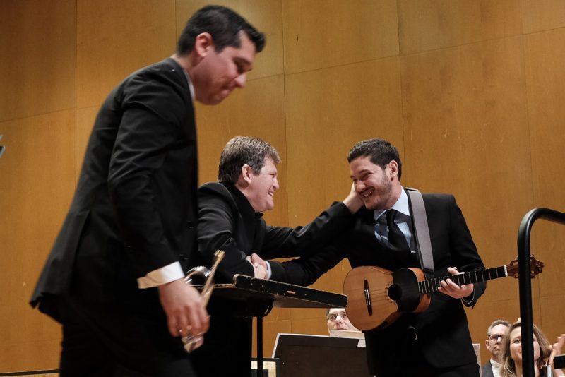 Flores, Rondón y Hernández-Silva con la Orquesta de Córdoba