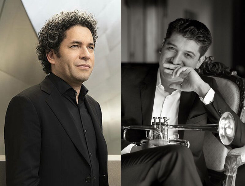 Pacho Flores con Dudamel y LA Phil en el Hollywood Bowl